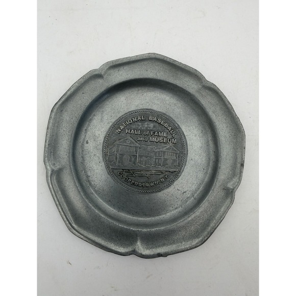 Superb Heritage Collectors Series: Other - National Baseball‎ Hall of Fame and Museum in Cooperstown, N.Y. Pewter Plate